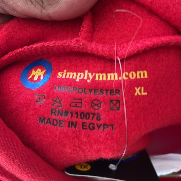 Alabama red and white hoodie extra-large new with tags - Picture 5 of 8